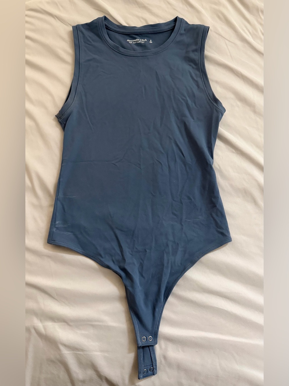 Abercrombie & Fitch Soft A&F Collection Blue Bodysuit
